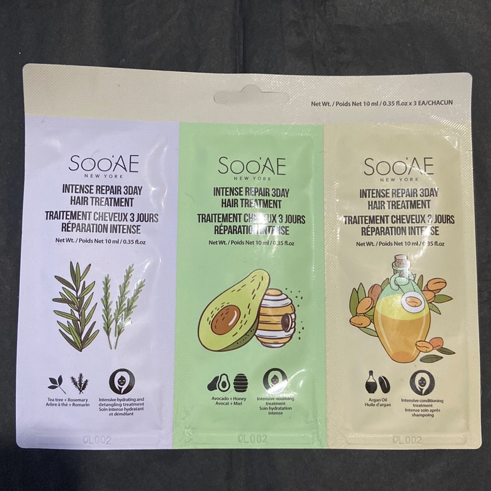 4 for $15, Soo’ae New York Intense Repair 3 Day Hair Treatment